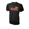Raw Black T Shirt Gold Foil